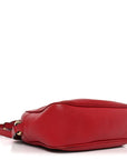 Pebbled Calfskin Small Soho Disco Bag Tabasco Red