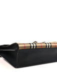 Derby Calfskin Vintage Check Small Macken Crossbody Bag Black