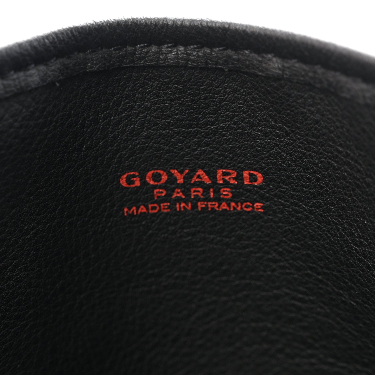 Goyardine Reversible Mini Anjou Black