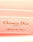 Snakeskin 30 Montaigne Box Bag Rose Clair