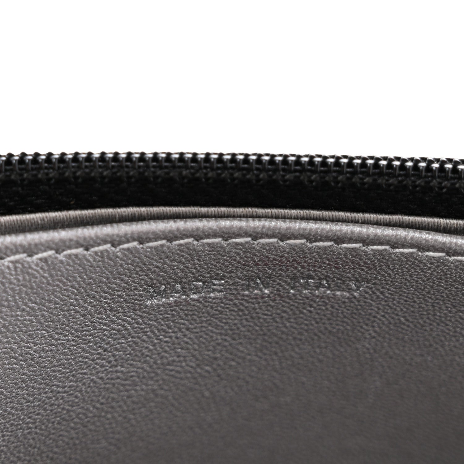 Lambskin Camellia Embossed Wallet On Chain WOC Black