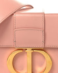 Smooth Calfskin Micro 30 Montaigne Flap Bag Pale Pink