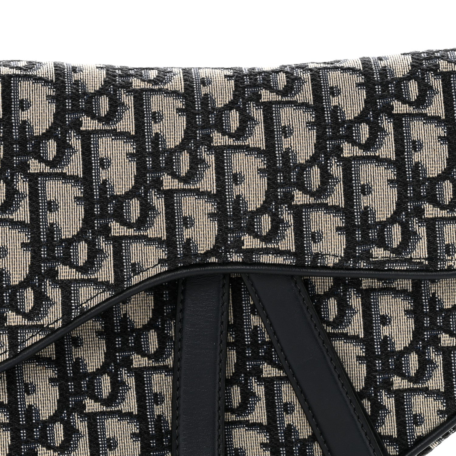 Oblique Saddle Bag Blue