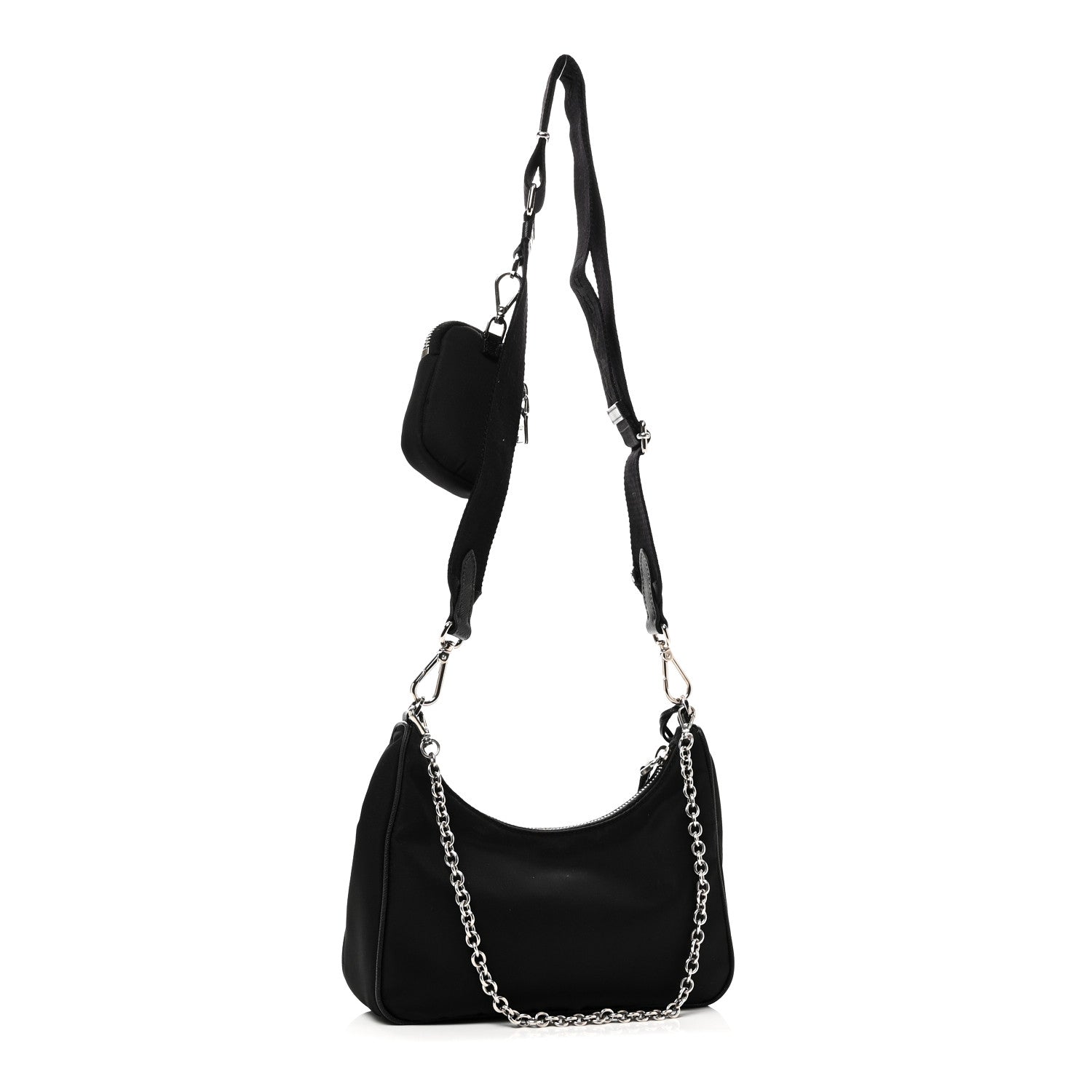 Nylon Re-Edition 2005 Shoulder Bag Black