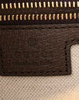 GG Supreme Monogram Web Small Ophidia Top Handle Bag  Beige Ebony