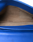 Nappa Intrecciato Medium Olimpia Shoulder Bag Blue