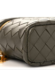 Calfskin Intrecciato Bang Bang Vanity Case Pinecone
