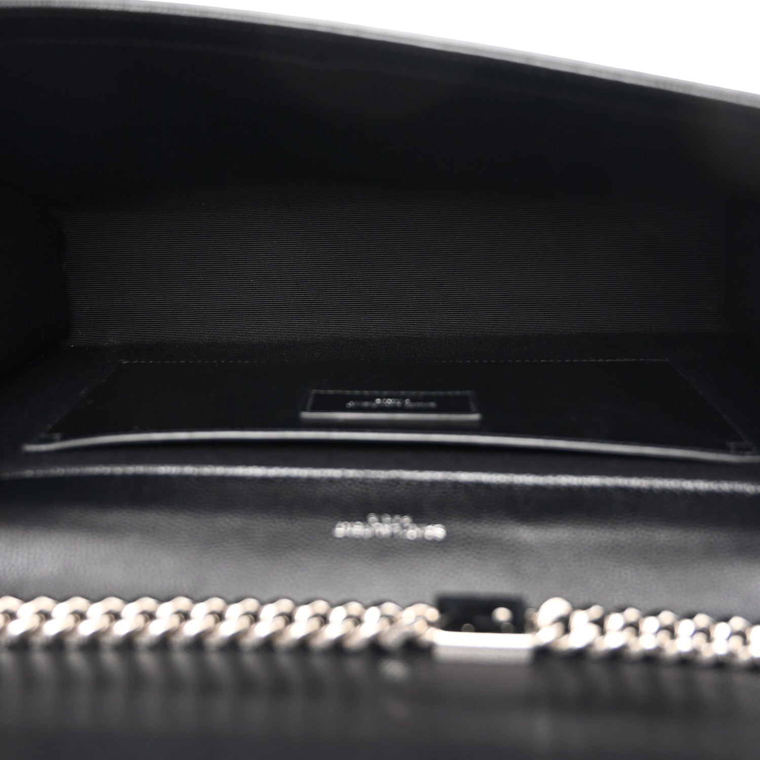 Grain De Poudre Large Classic Monogram Kate Satchel Black