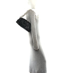 Calfskin The Pouch Chain Black