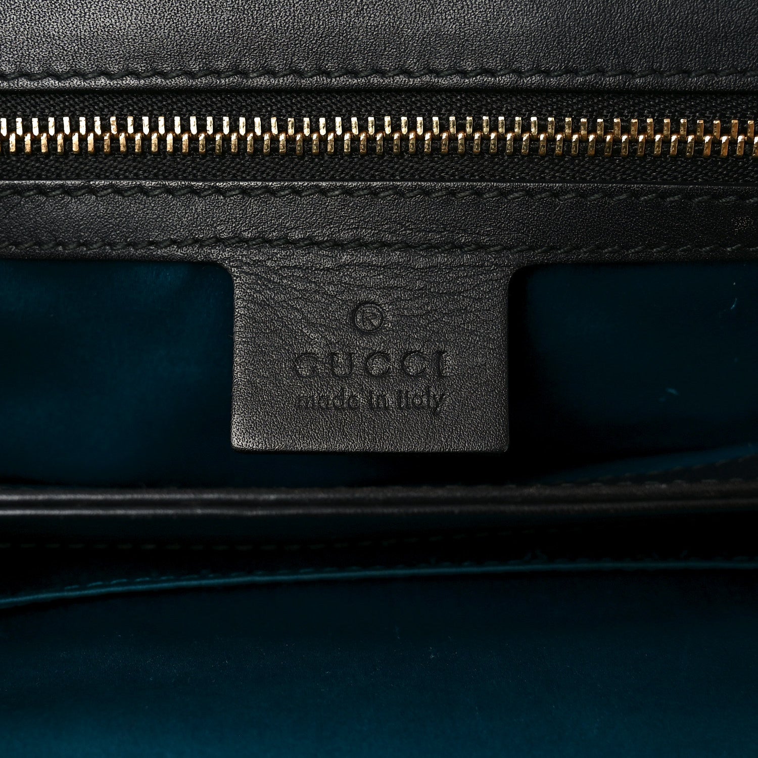 Suede Patent GG Web Medium Ophidia Chain Shoulder Bag Black