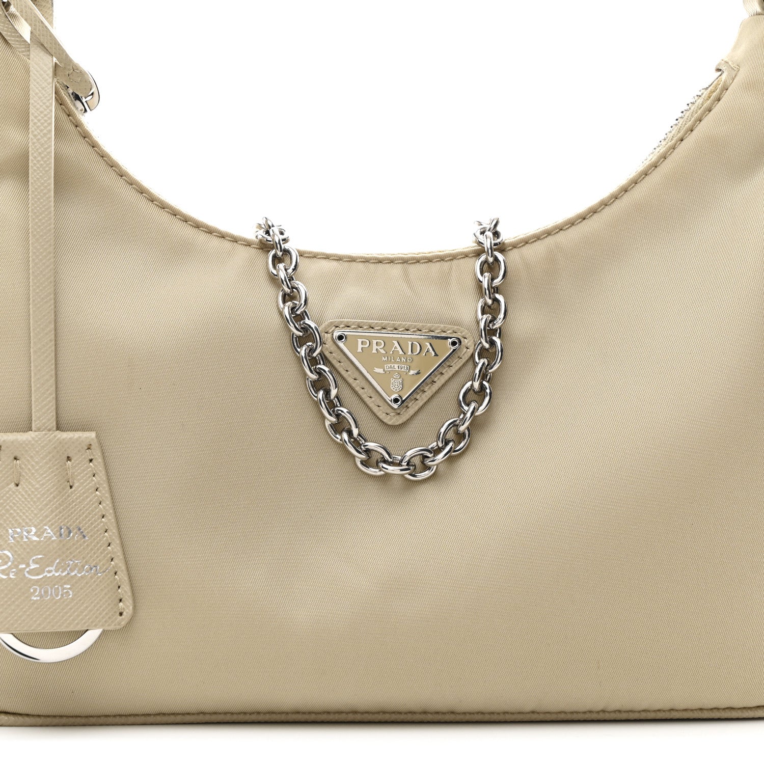 Nylon Re-Edition 2005 Shoulder Bag Cammeo