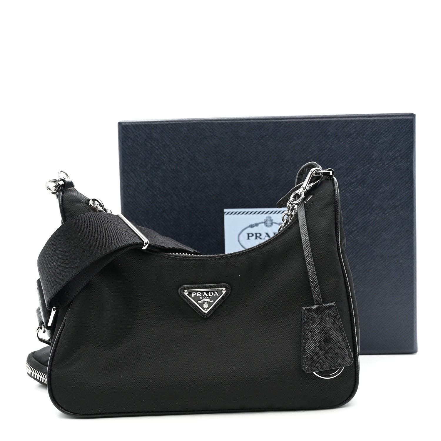 Nylon Re-Edition 2005 Shoulder Bag Black
