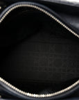 Lambskin Cannage Medium Lady D1OR Navy Blue