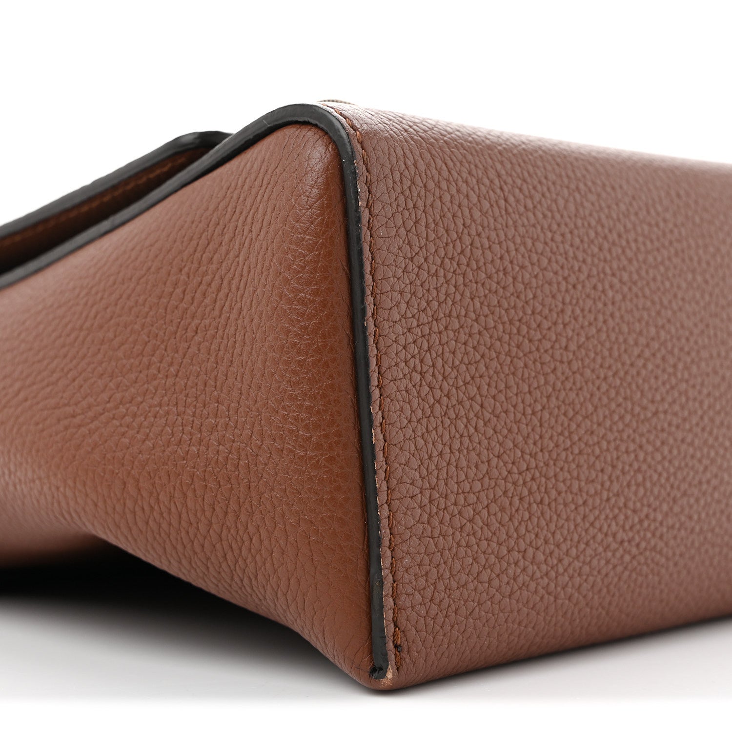 Calfskin Vintage Check Note Crossbody Bag Tan