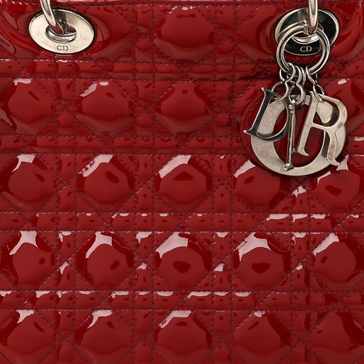 Patent Cannage Large Lady D1OR Red