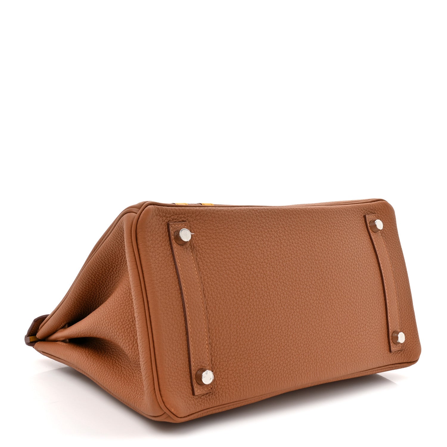 Togo Swift Officier Birkin 30 Gold Ambre