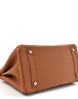 Togo Swift Officier Birkin 30 Gold Ambre