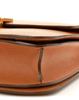 Natural Calfskin Medium Classic Box Flap Bag Tan