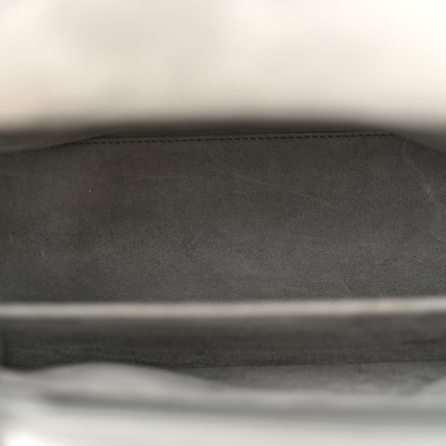 Ultra Matte Calfskin Cannage Medium Lady D1OR Grey Stone