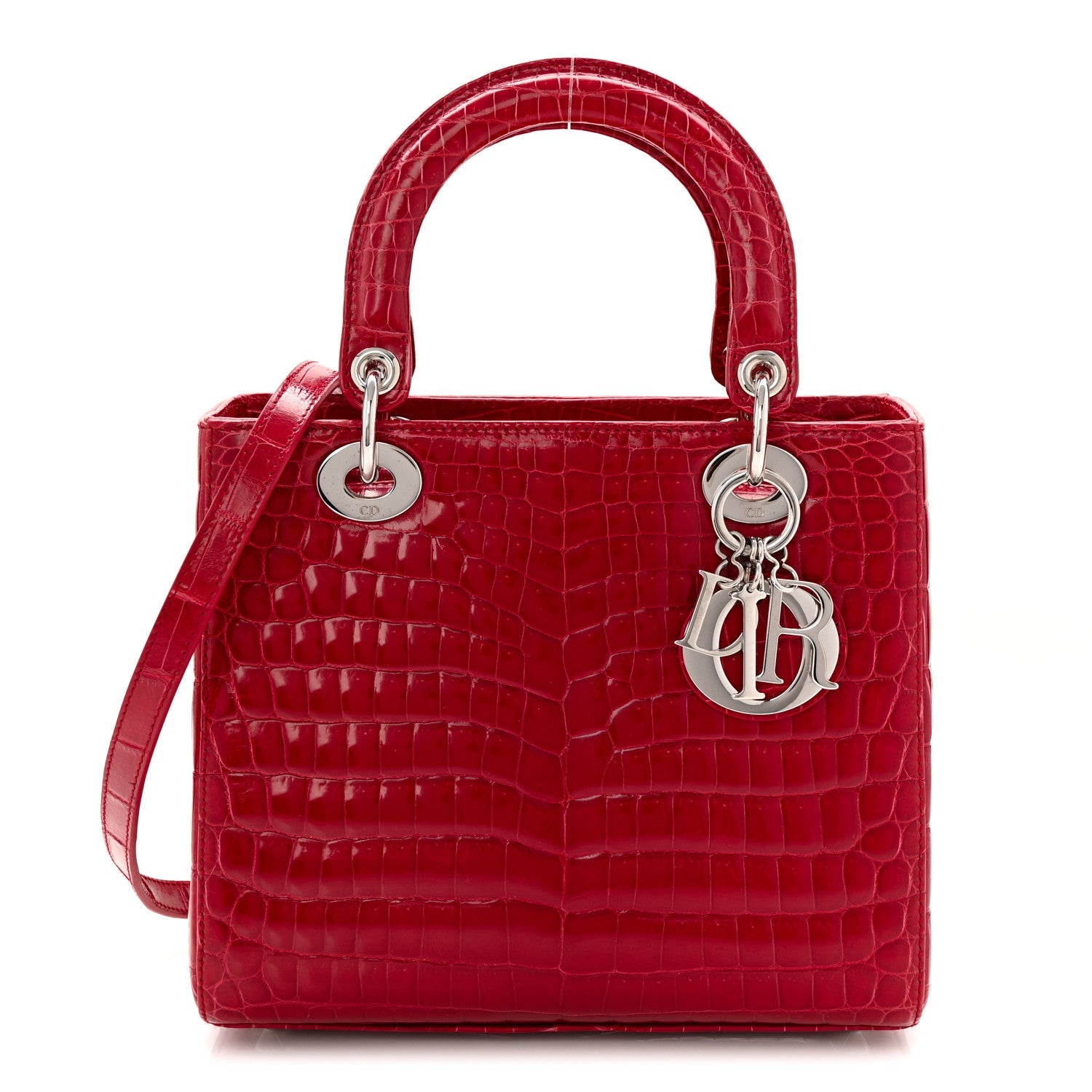 Alligator Medium Lady D1OR Red