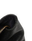 Grained Calfskin Mini Belt Bag Black