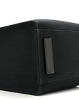 Canvas Calfskin La Medusa Small Tote Black