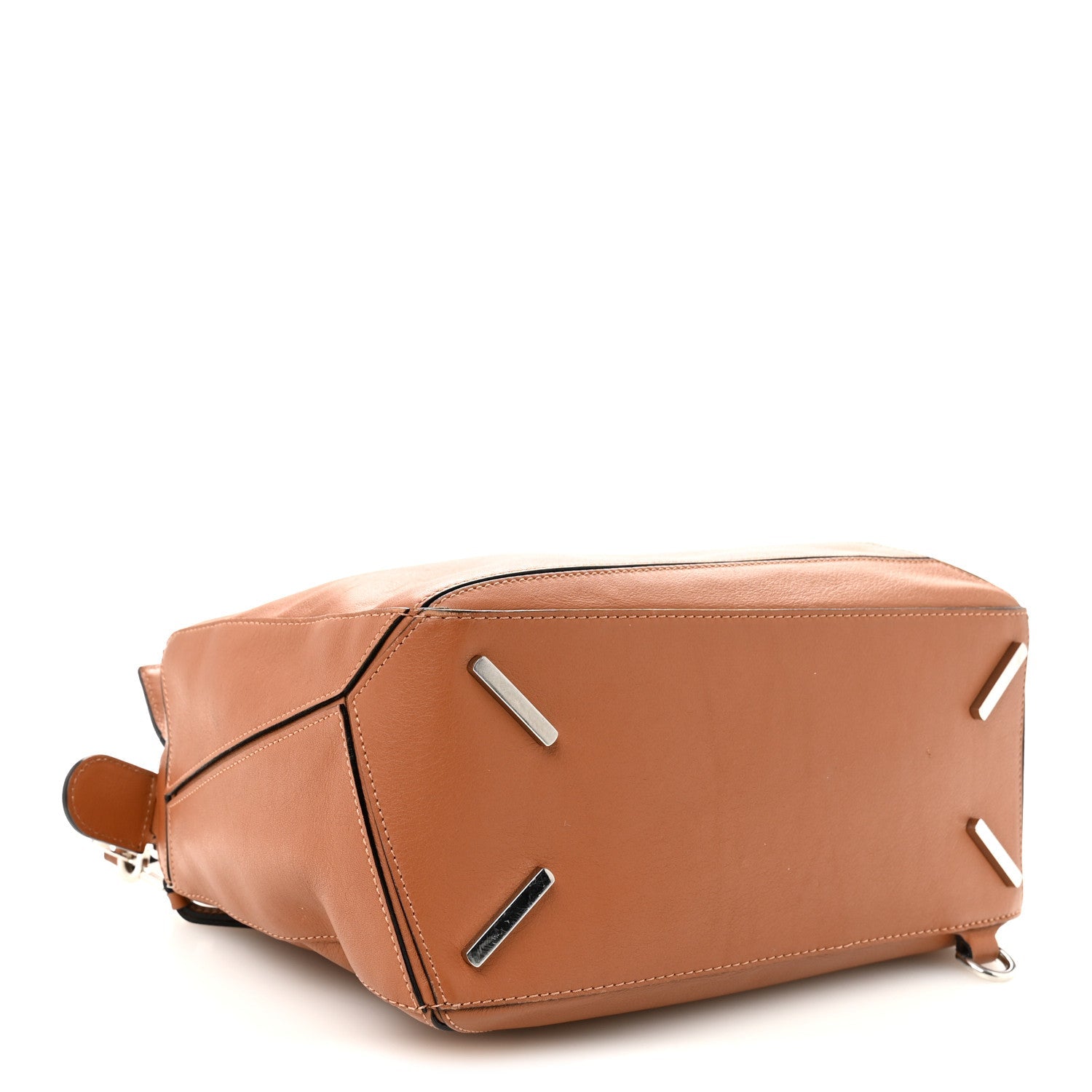 Calfskin Medium Puzzle Bag Tan