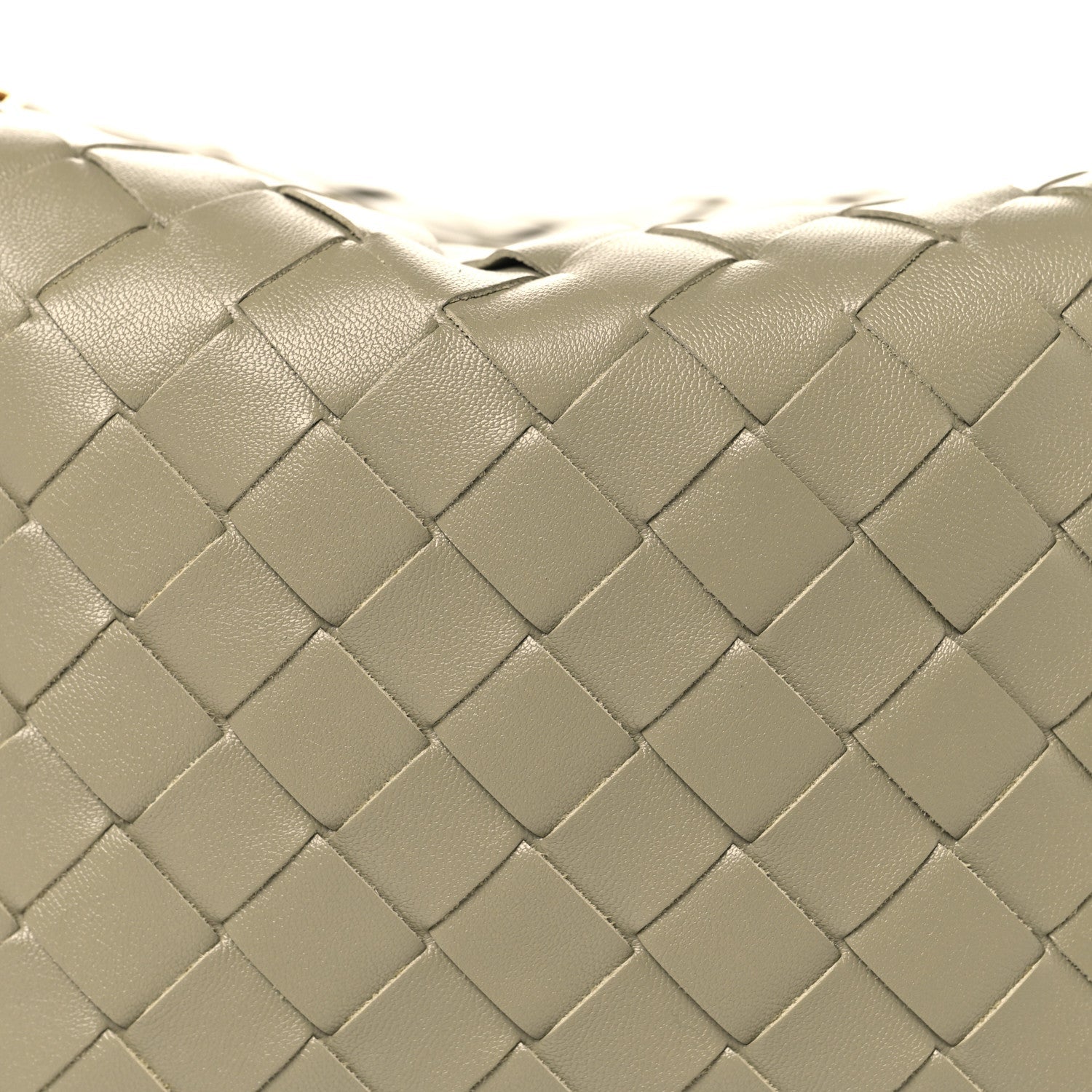 Calfskin Nappa Intrecciato Mini Wallace Travertine