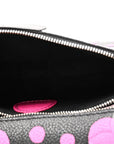 LV X YK Empreinte Multi Pochette Accessories Black Fuchsia