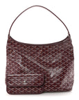 Goyardine Boheme Hobo Burgundy