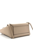 Grained Calfskin Nano Belt Bag Light Taupe