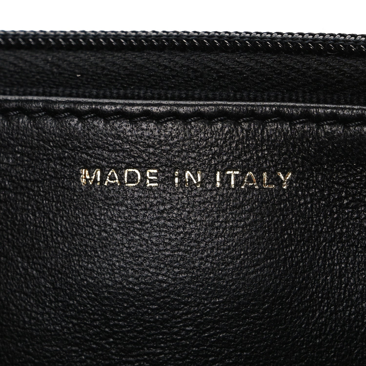 Shiny Calfskin Quilted Metal Top Handle Wallet On Chain WOC Black