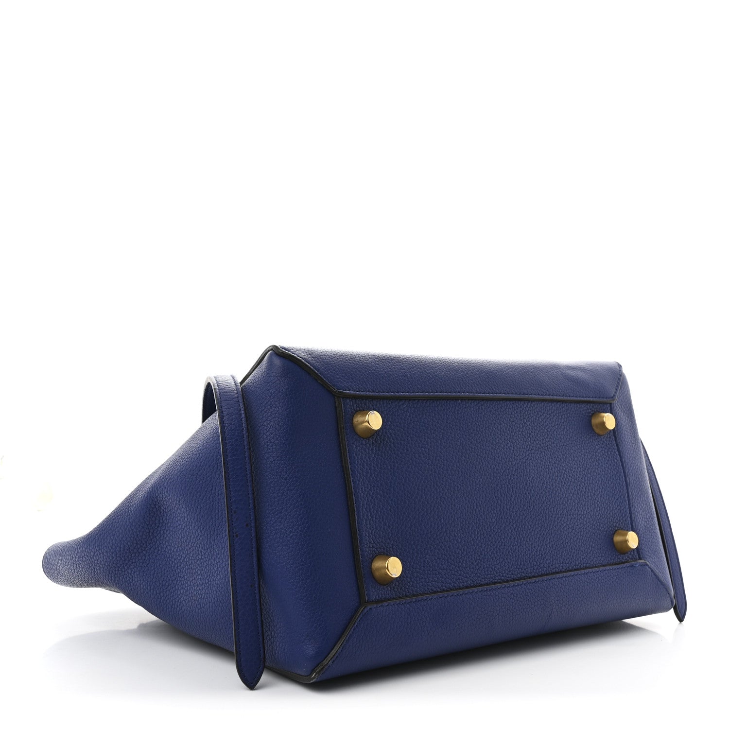 Grained Calfskin Mini Belt Bag Indigo