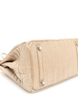 Matte Niloticus Crocodile Birkin 30 Parchemin