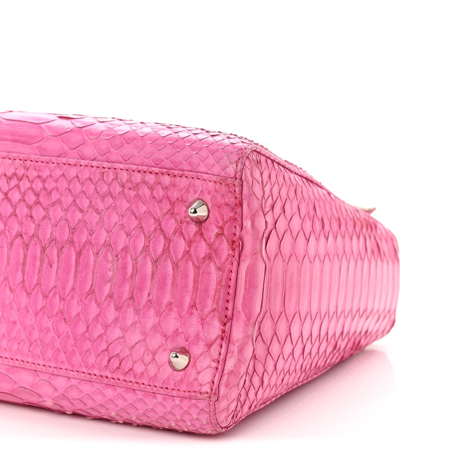 Snakeskin Medium Lady D1OR Pink