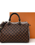 Damier Ebene Speedy Bandouliere 30