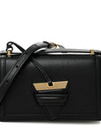 Calfskin Small Barcelona Shoulder Bag Black