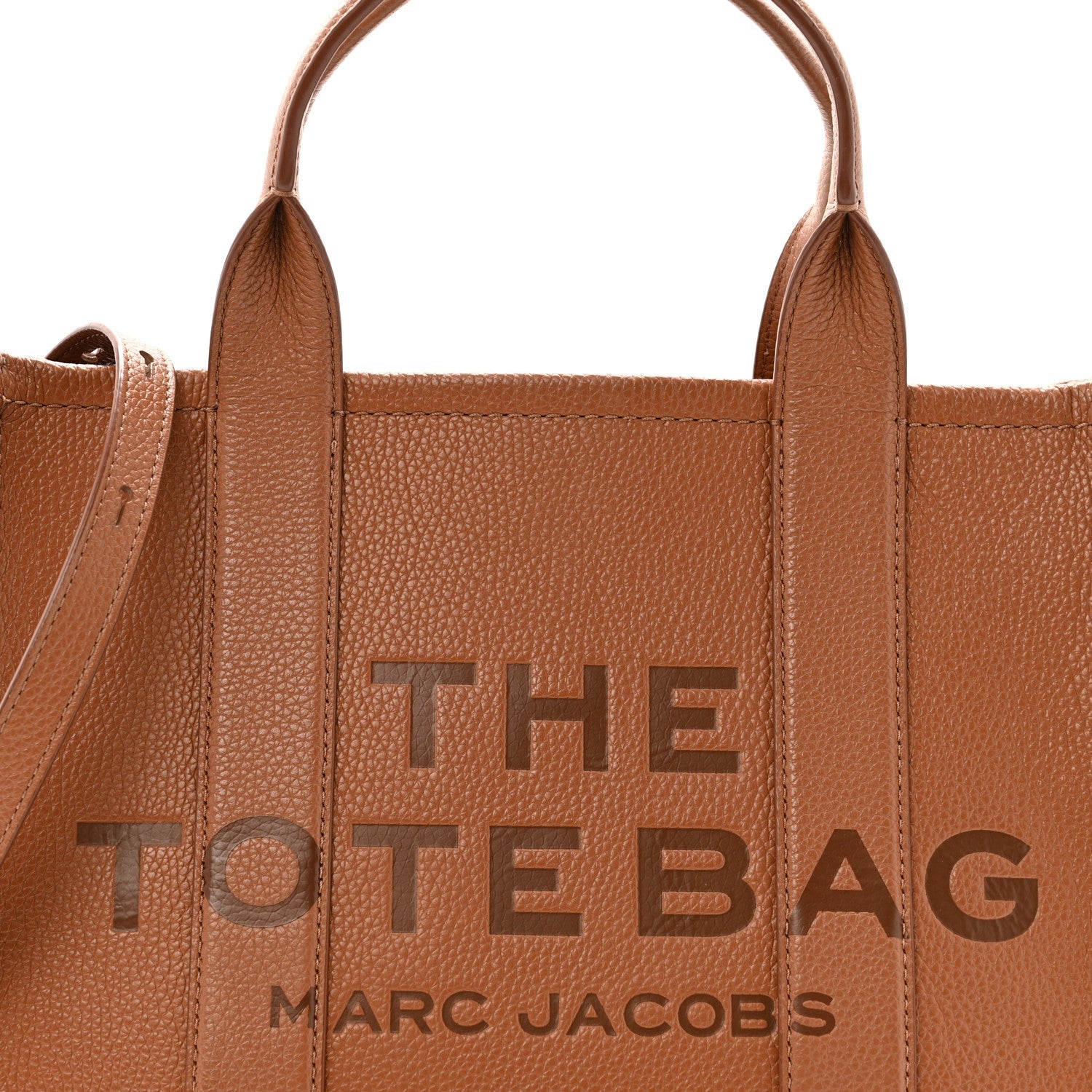 Grained Calfskin Medium The Tote Bag Argan Oil