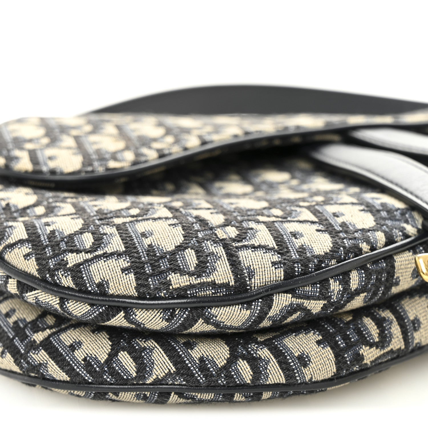 Oblique Saddle Bag Blue