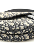 Oblique Saddle Bag Blue