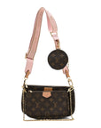 Monogram Multi Pochette Accessories Rose Clair