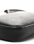 Vitello Daino Soft Mini Crossbody Bag Black