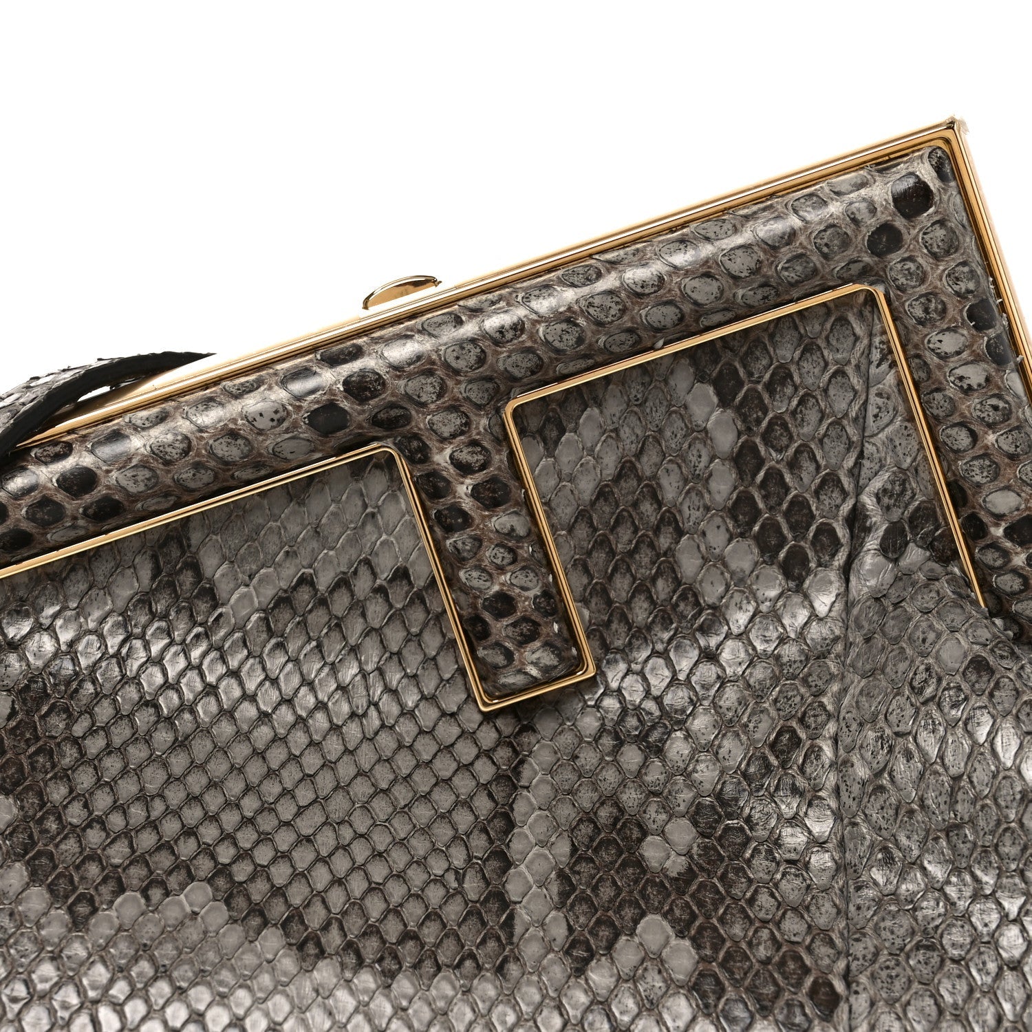 Snakeskin Small FNDI First Dark Grey