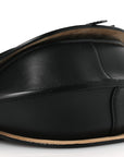 Calfskin Jacquard Mini Gate Dual Bag Black