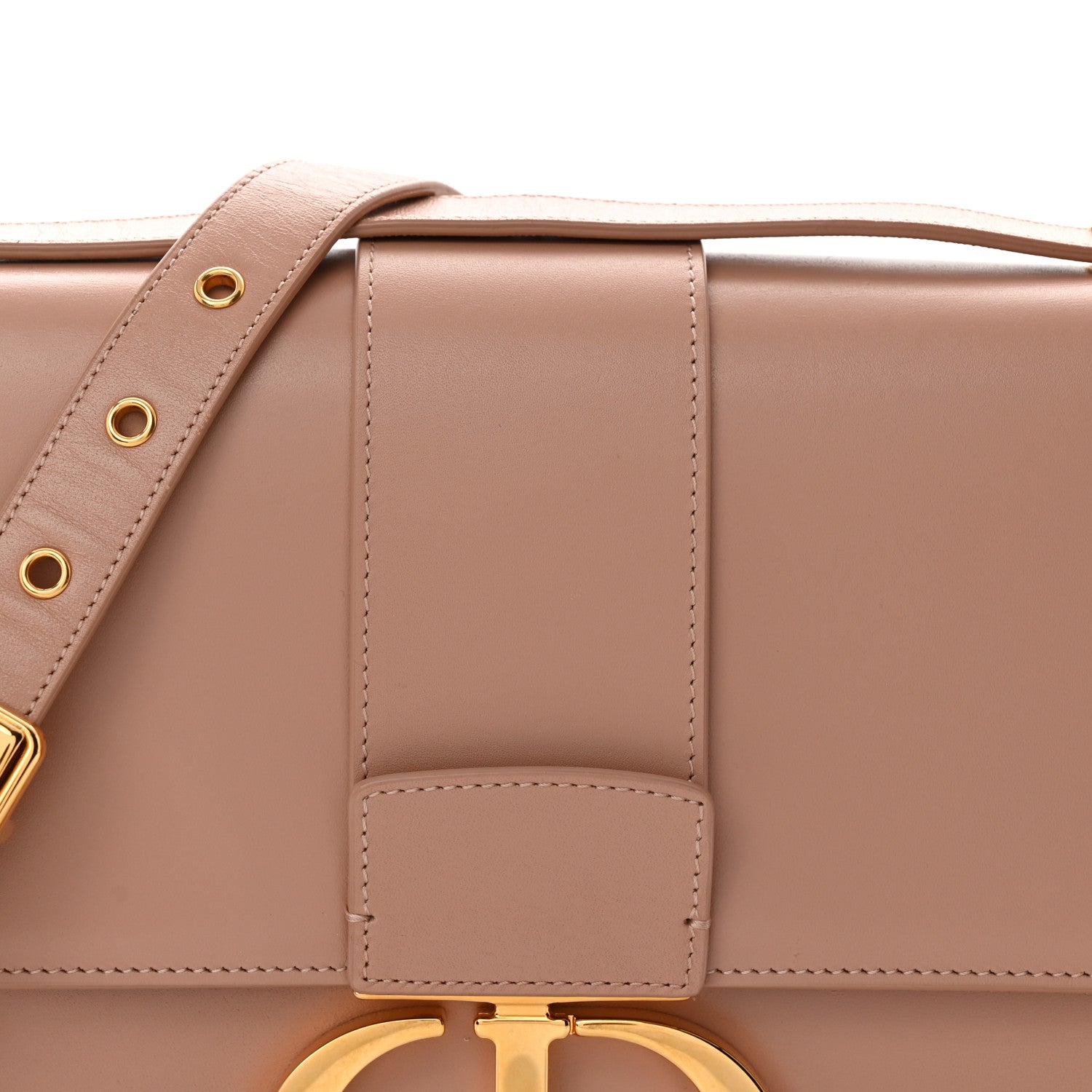 Box Calfskin 30 Montaigne Flap Bag Rose Des Vents