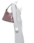 Goyardine Boheme Hobo Burgundy