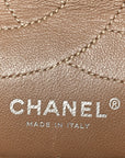 Metallic Aged Calfskin Quilted 2.55 Reissue 227 Flap Dark Gold