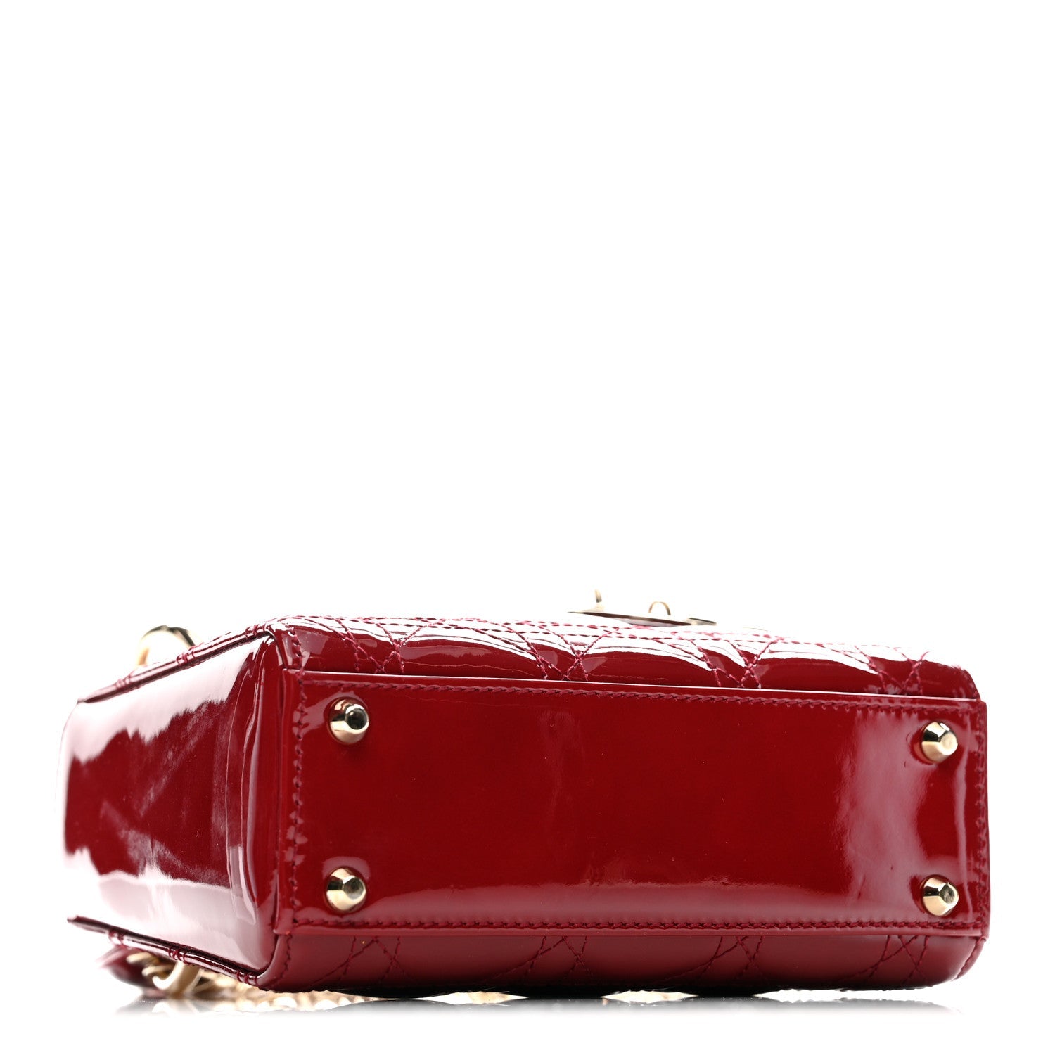 Patent Cannage Mini Lady D1OR Red