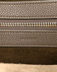 Soft Grained Calfskin Small Belt Cabas Phantom Taupe