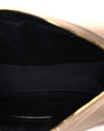 Calfskin Matelasse Monogram Lou Camera Bag Dark Beige
